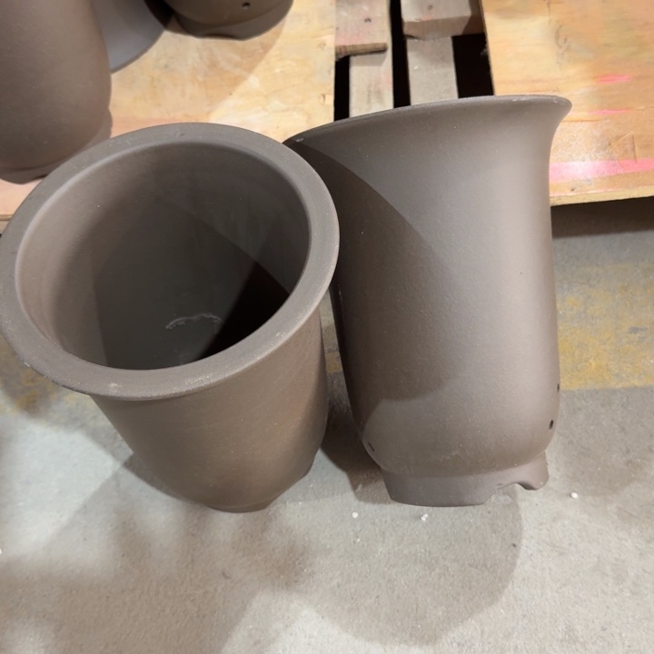 紫砂花盆 高度23口径18