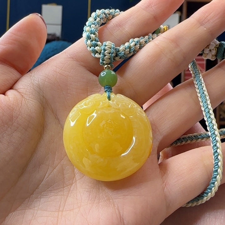 蜜蜡吊坠(赠链)未镶嵌