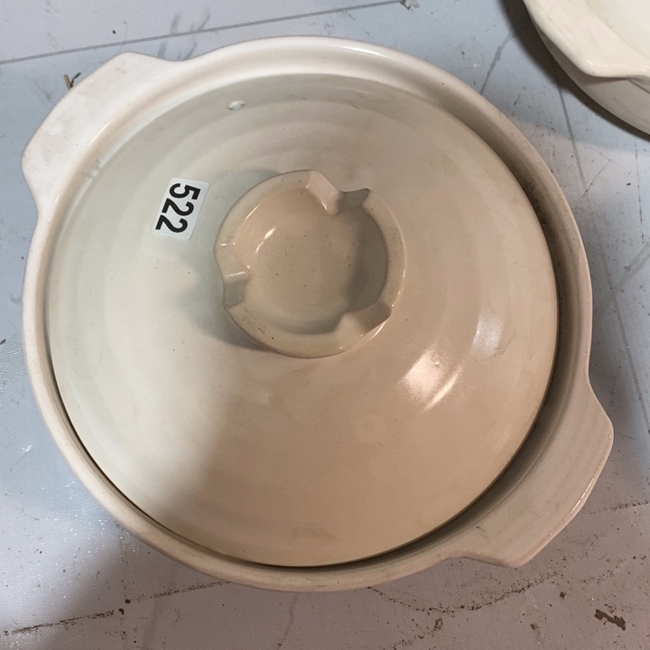 瓷片磁州窑可干烧大砂锅口径27厘米高度10厘米