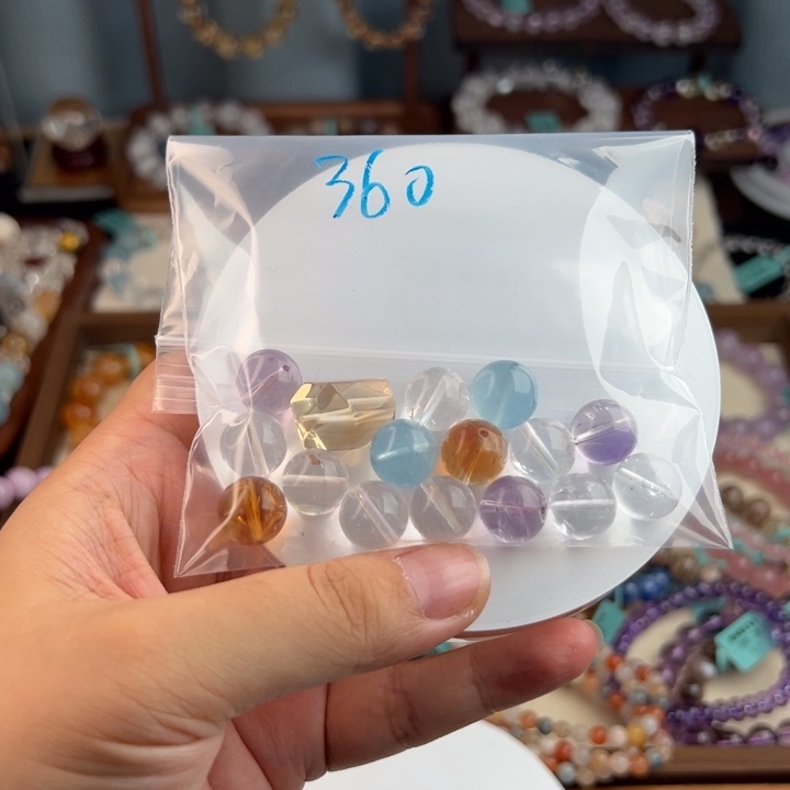 伊***装未镶嵌吊坠(不含链)水晶多宝串