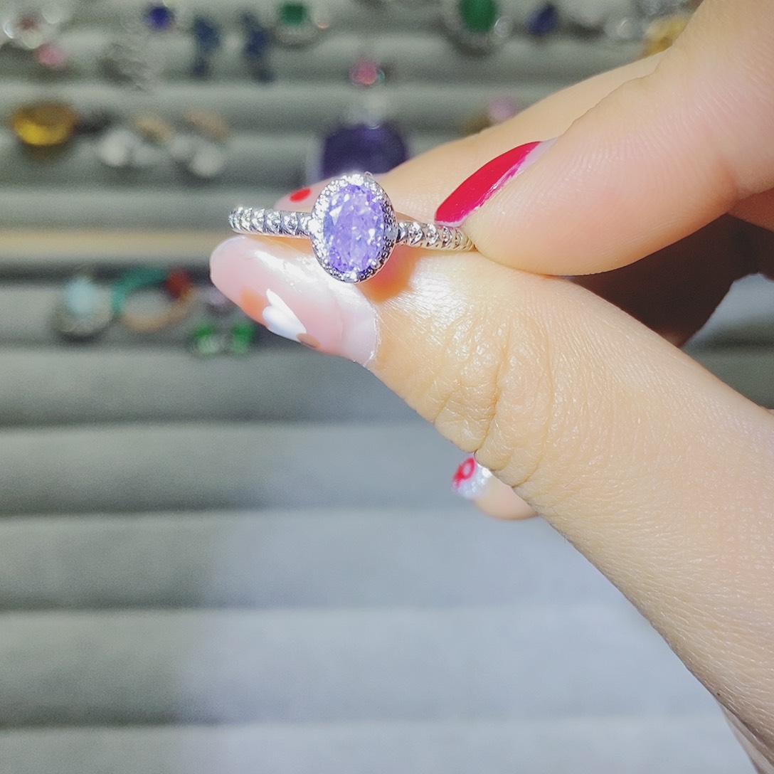 【闪购商品】托帕石耳饰银S925镶嵌