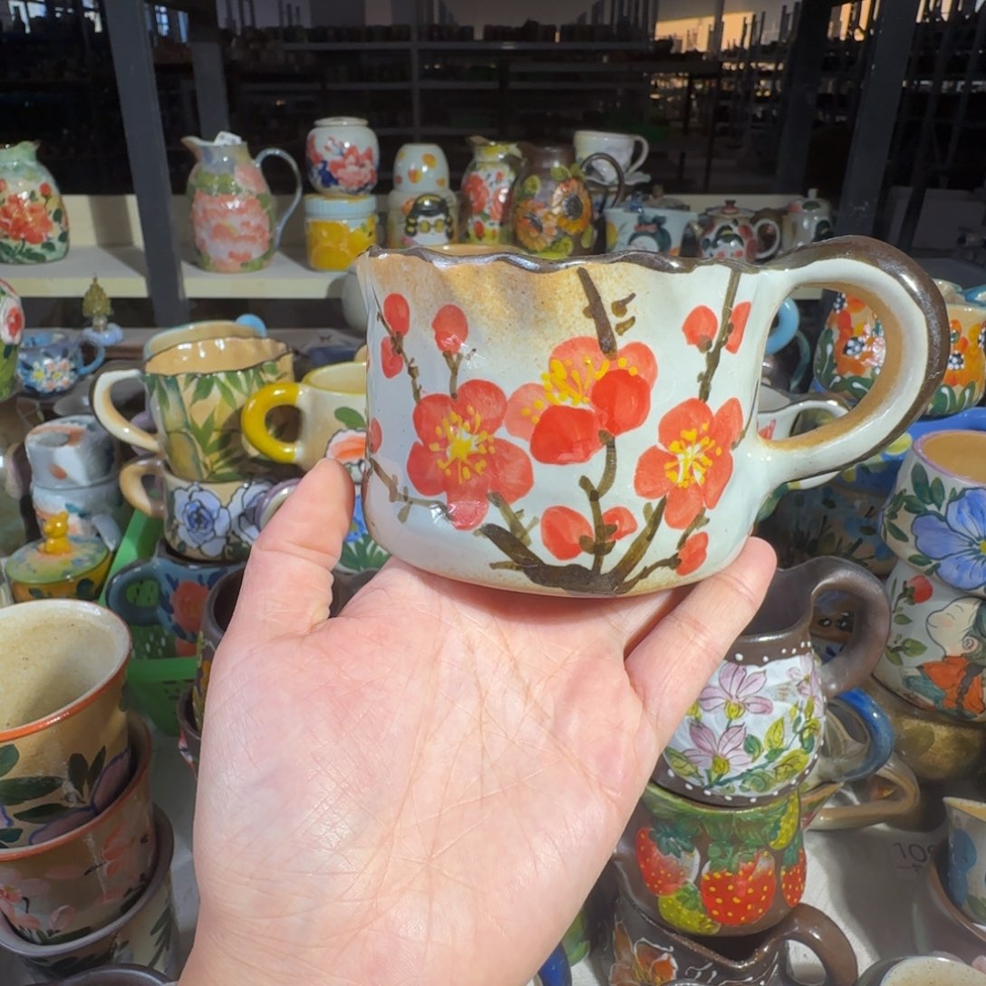 景德镇手工陶瓷釉下彩紫砂正品26