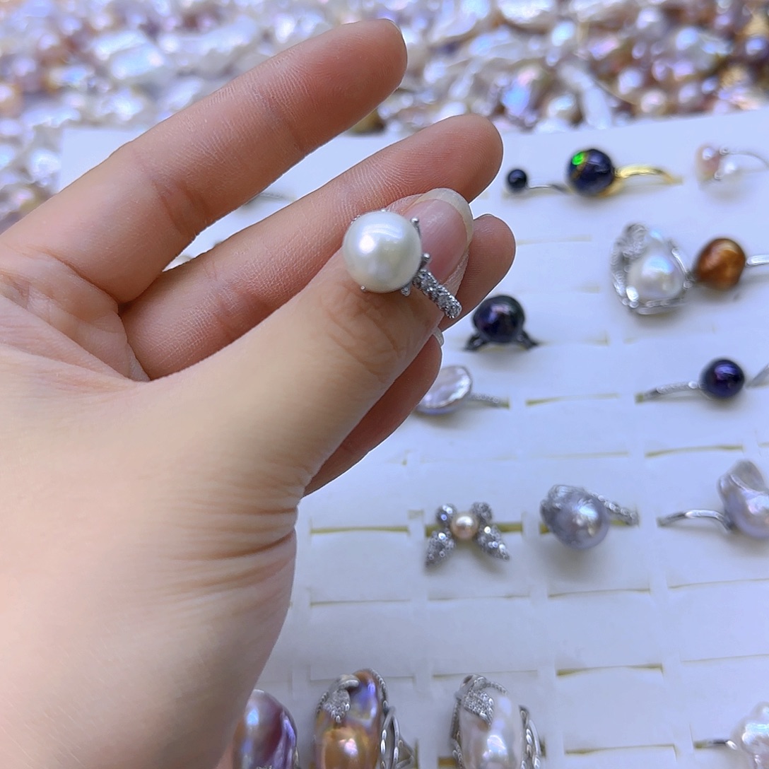 未镶嵌项链定制114淡水珍珠