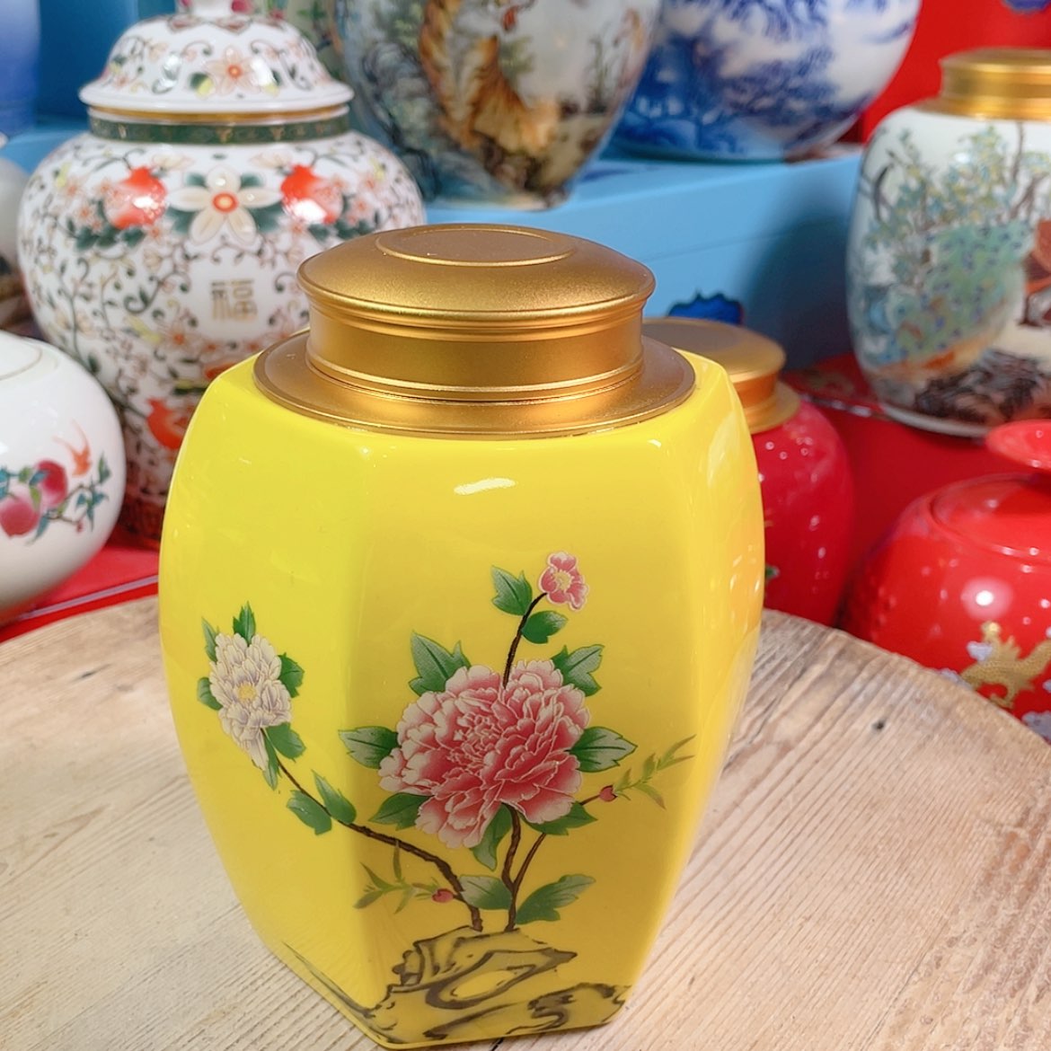 【闪购商品】罐陶瓷茶叶罐密封罐