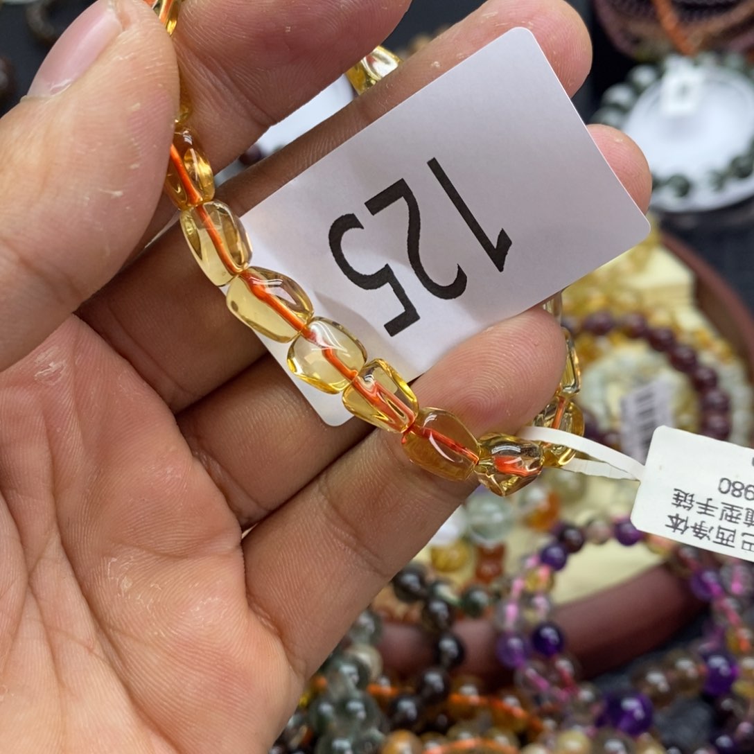 水晶手链未镶嵌手链