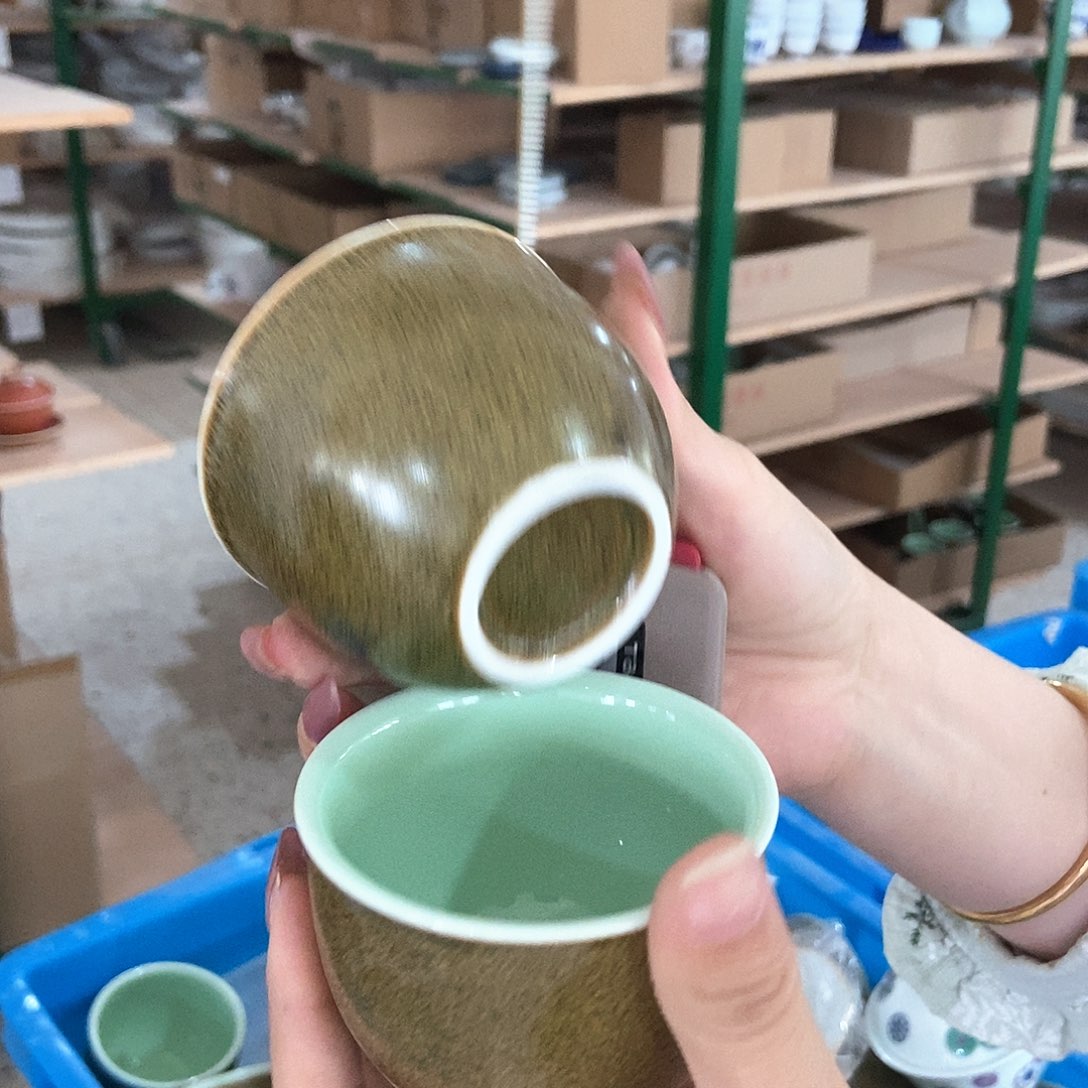 摆件景德镇五花马