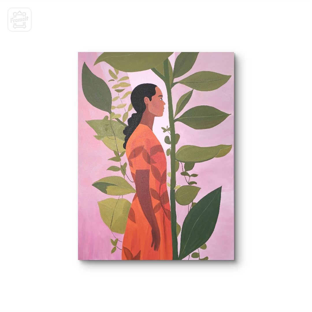 【守候】原创手绘挂画 “90*120” No.949玄关客厅纯手绘装饰画