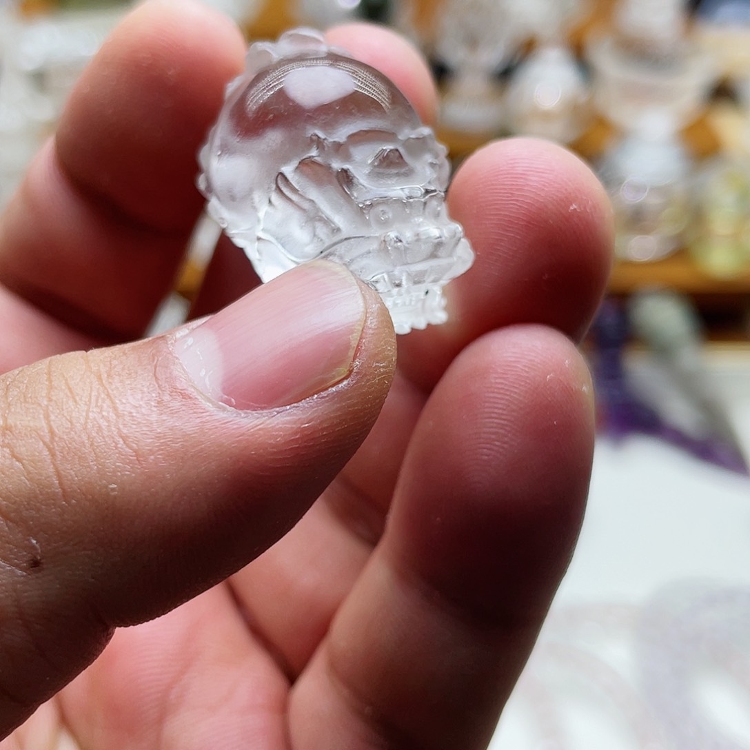 水晶颈饰未镶嵌吊坠