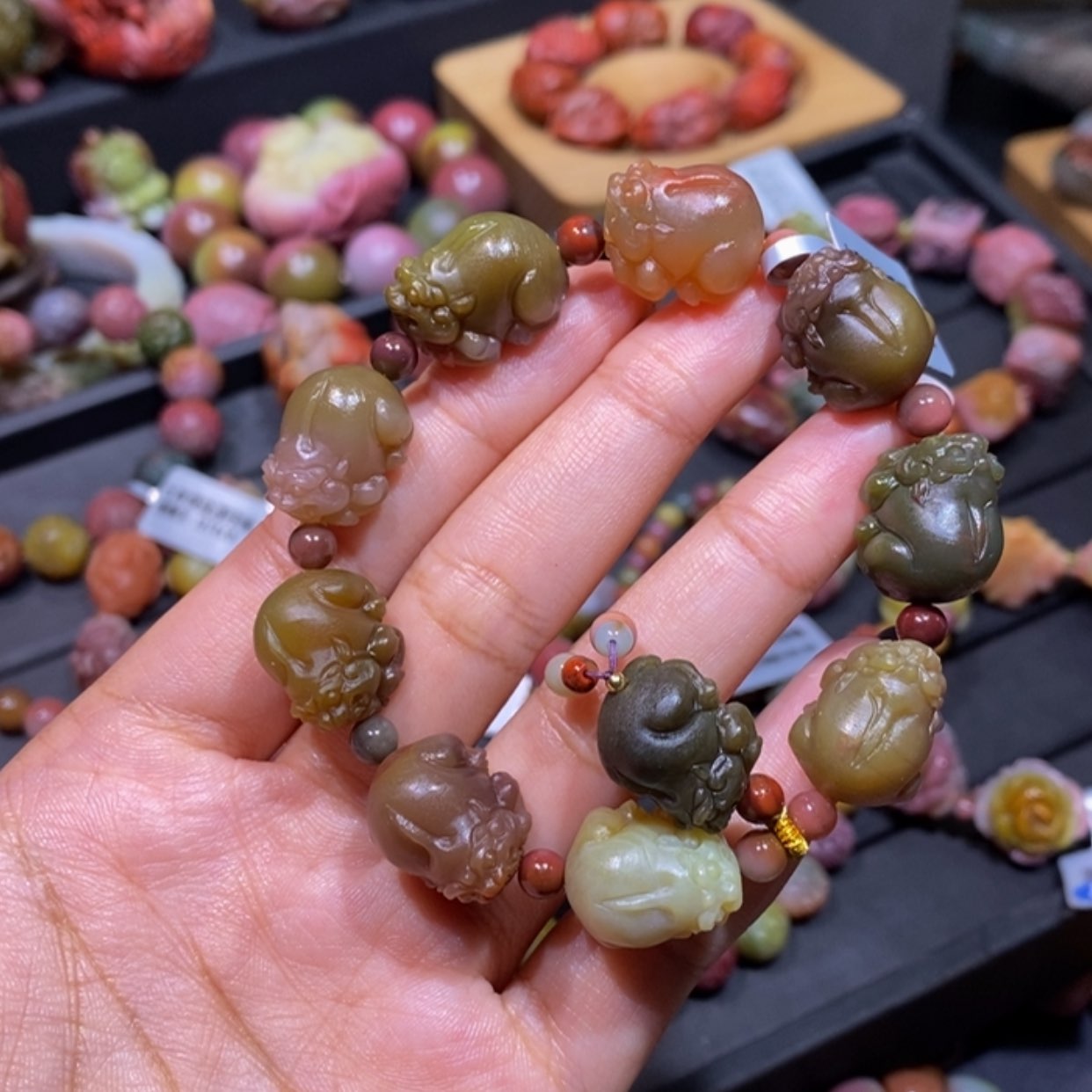 【闪购商品】未镶嵌手链玛瑙/玉髓盐源玛瑙