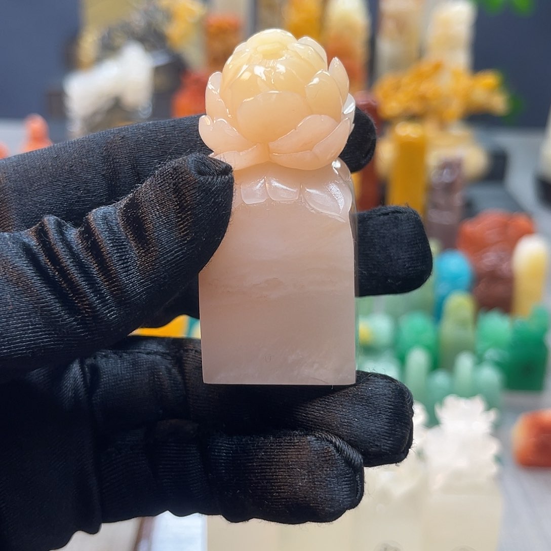 寿山石印石无***张包邮包刻529