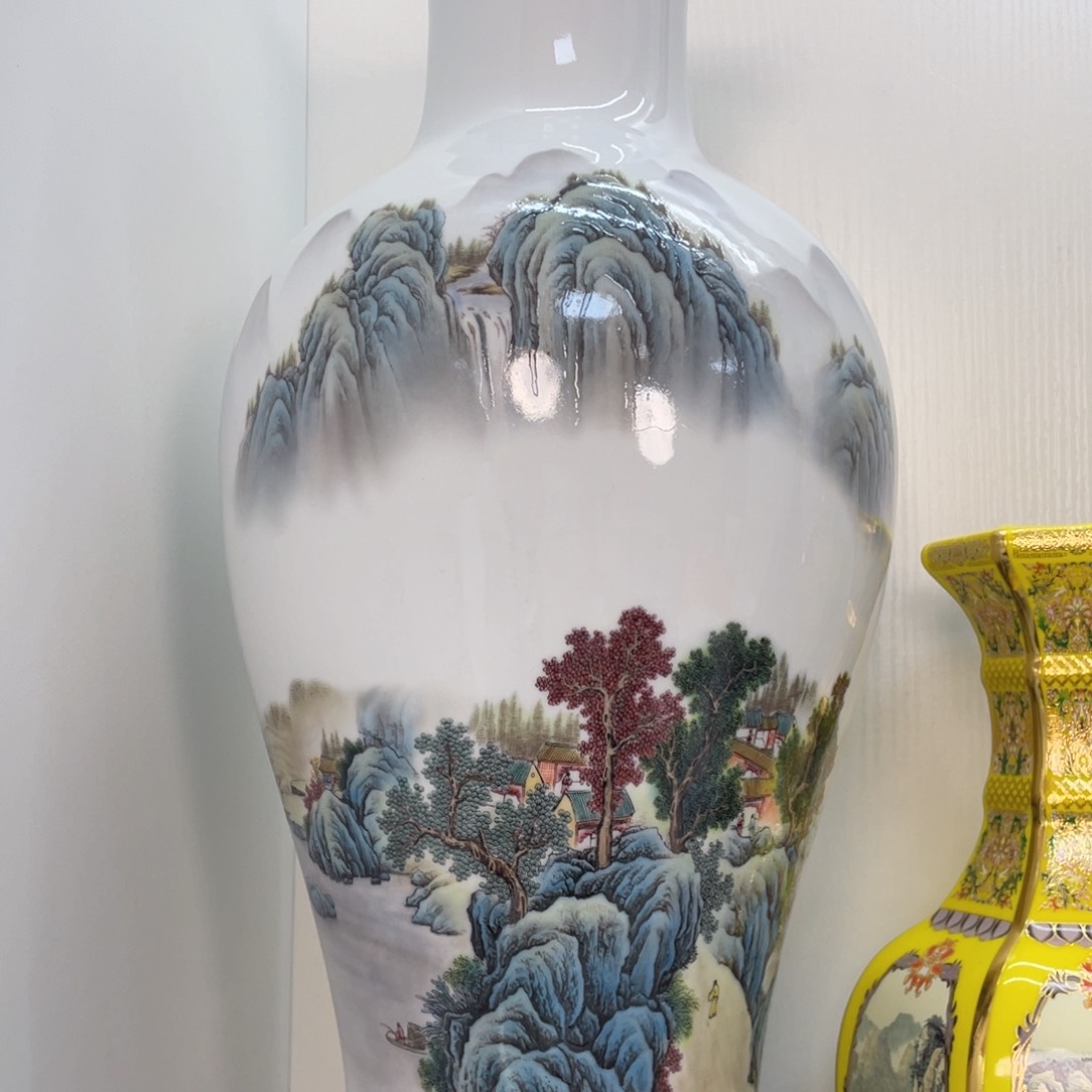 摆件景德镇陶瓷现代工艺品摆件