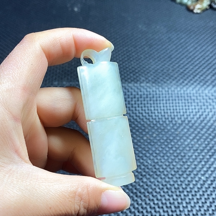 吊坠白玉菩提手把