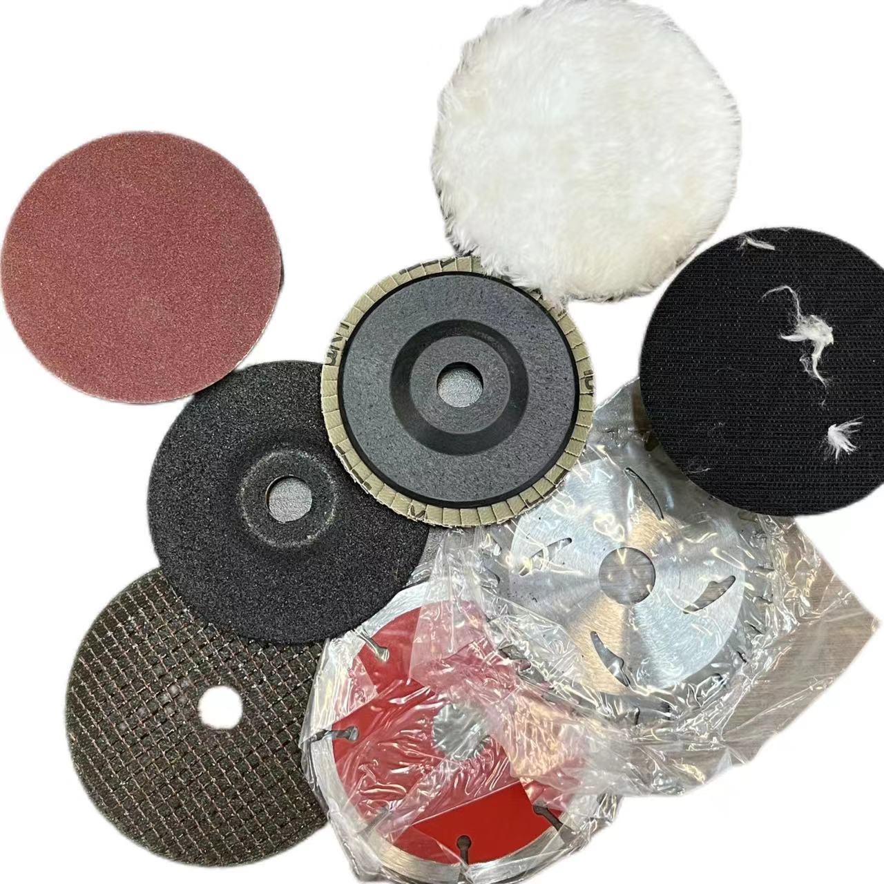 角磨机片切割抛光打磨套装