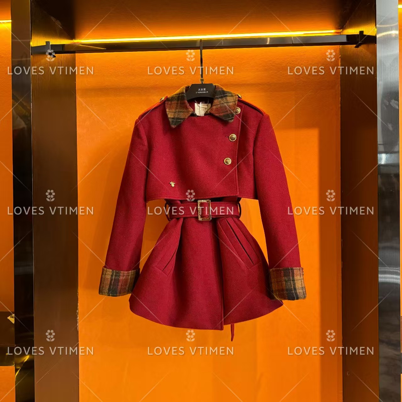 【宠粉价】白鸭绒轻奢高级感显瘦收腰羽绒服LOVES-A1325