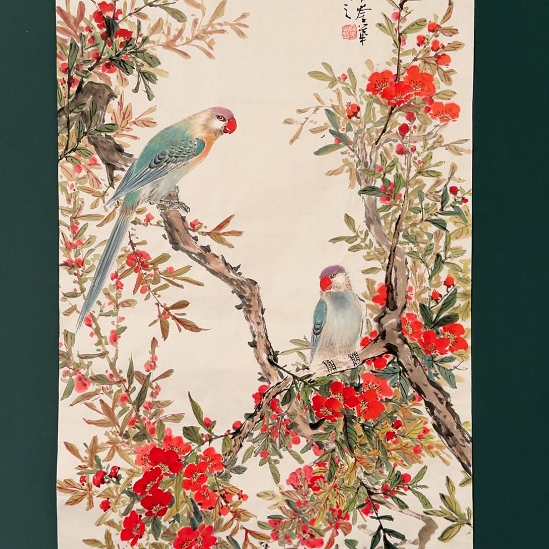 国画恽崟华老师的作品