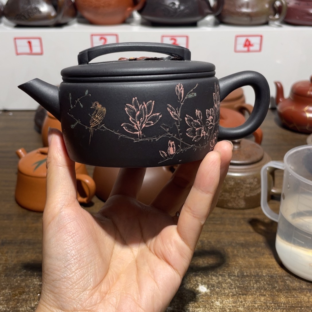 茶壶紫砂宜兴紫砂37.170CC 