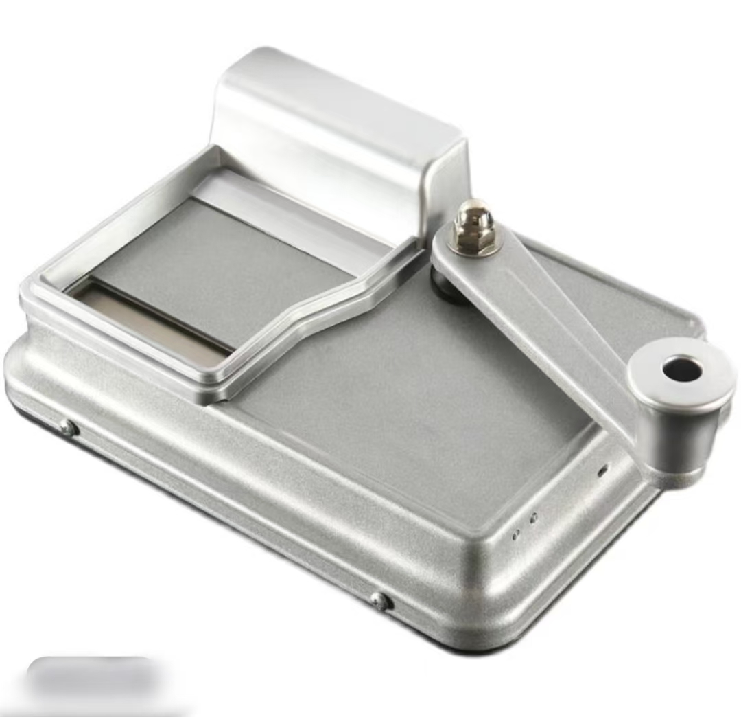 【拓朗宁】银色手动口粮机8.0mm/6.5mm/5.5细支双导轨手摇家用