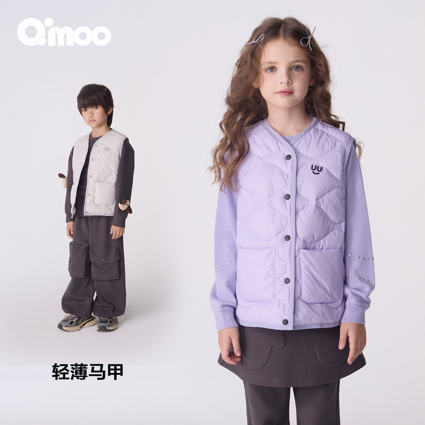 休闲短款棉服马甲
