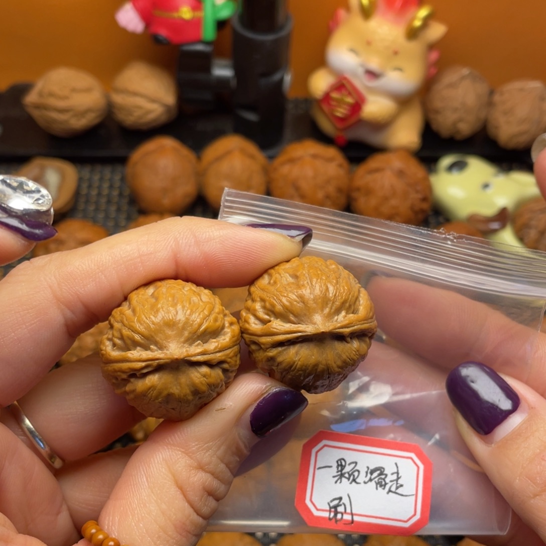 一***～吊坠文玩核桃27尺全品小元宝