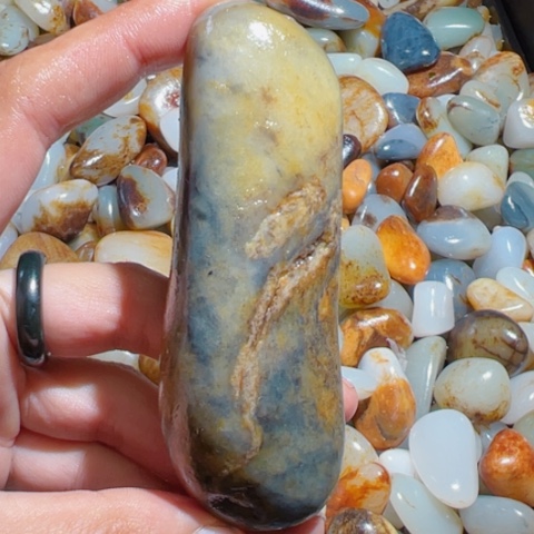 和田玉（糖玉）手链未镶嵌5