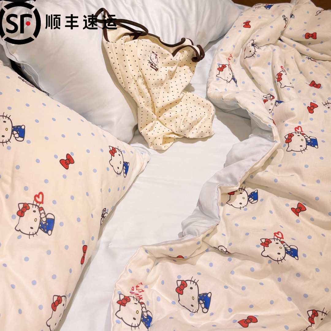 三丽鸥正版授权双面天丝夏凉被被子透气薄款可机洗空调被凉感