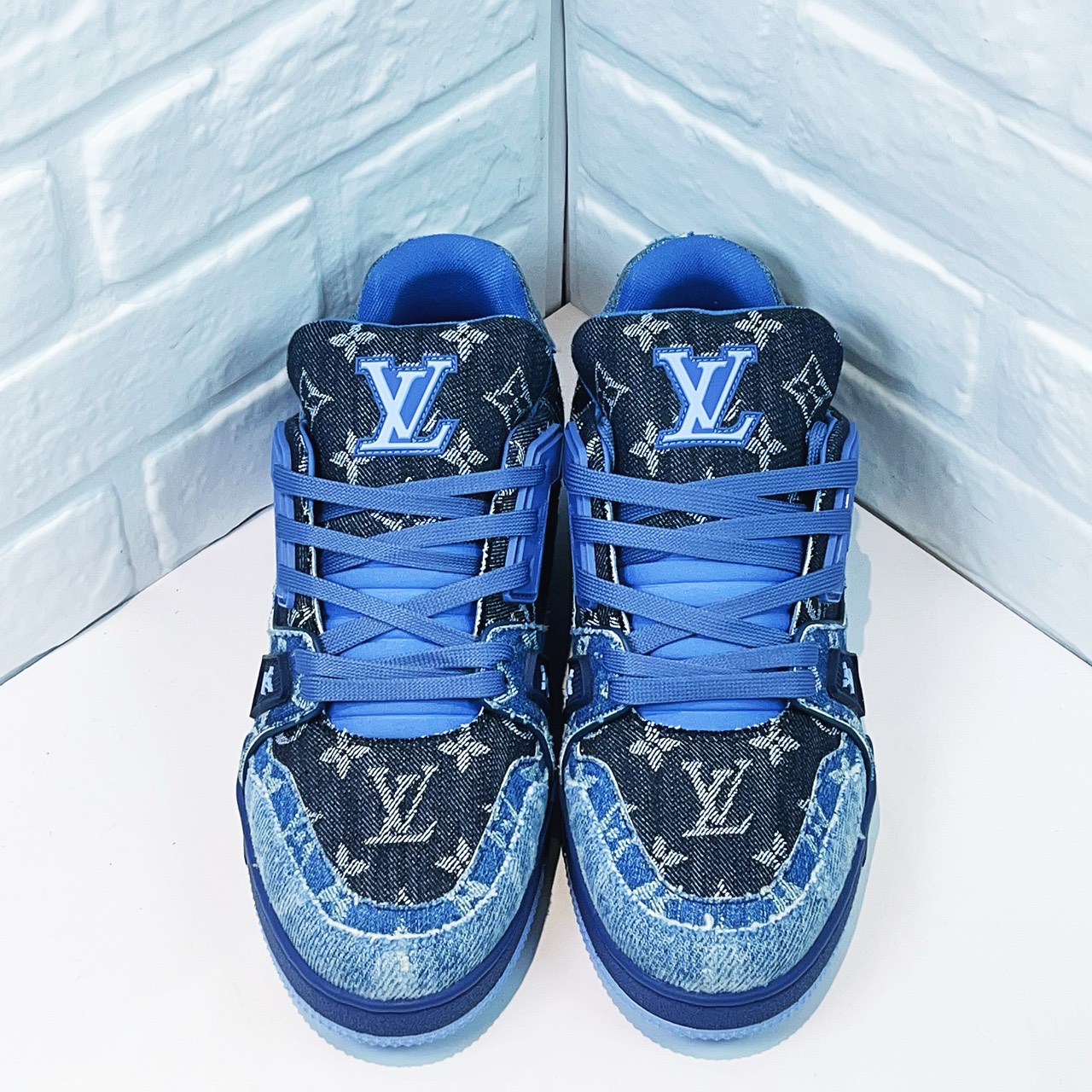 LV 路易威登 trainer 蓝牛仔 5码 39码 全新全套 A1602