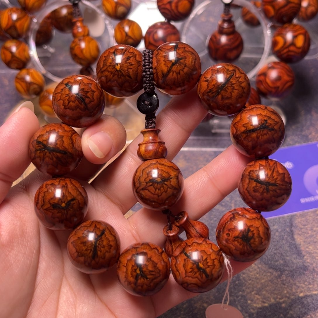 黄花梨/降香黄檀手串/手链不**行