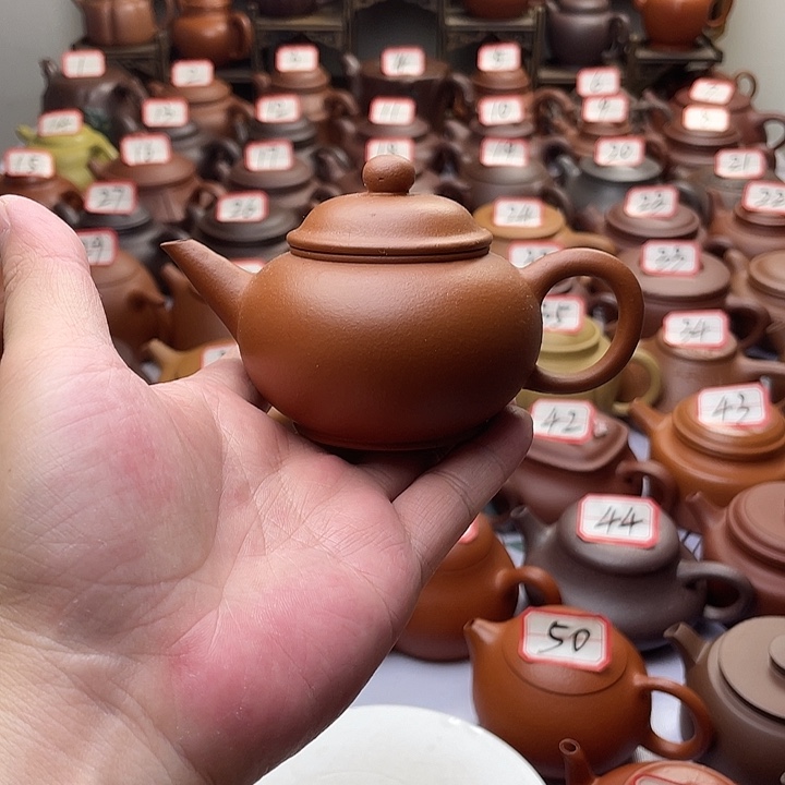茶壶紫砂微瑕半手工