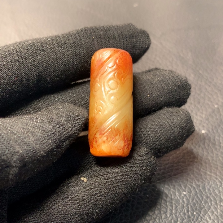 和田玉挂件未镶嵌花*树