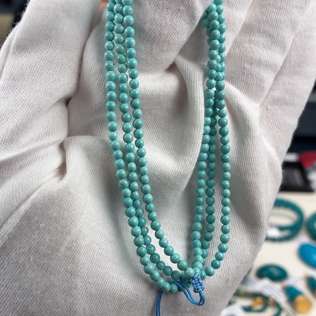 绿松石未镶嵌配饰2.7mm