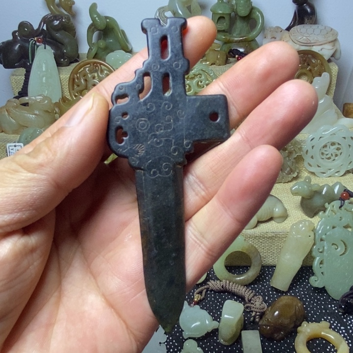 和田玉挂件未镶嵌