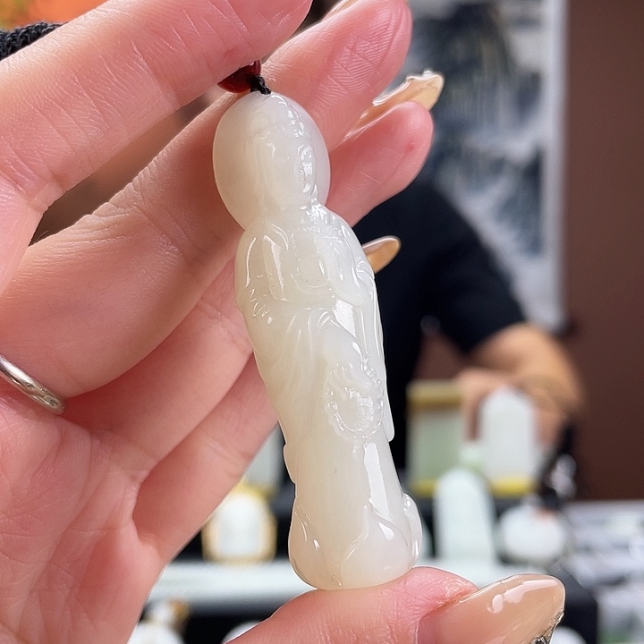 颈饰未镶嵌和田玉