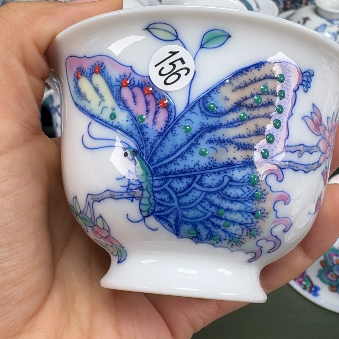 沙沙手工手绘茶具156