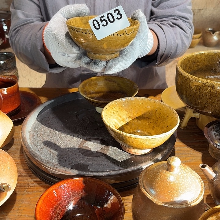 V***V陶0503手工制作碗
