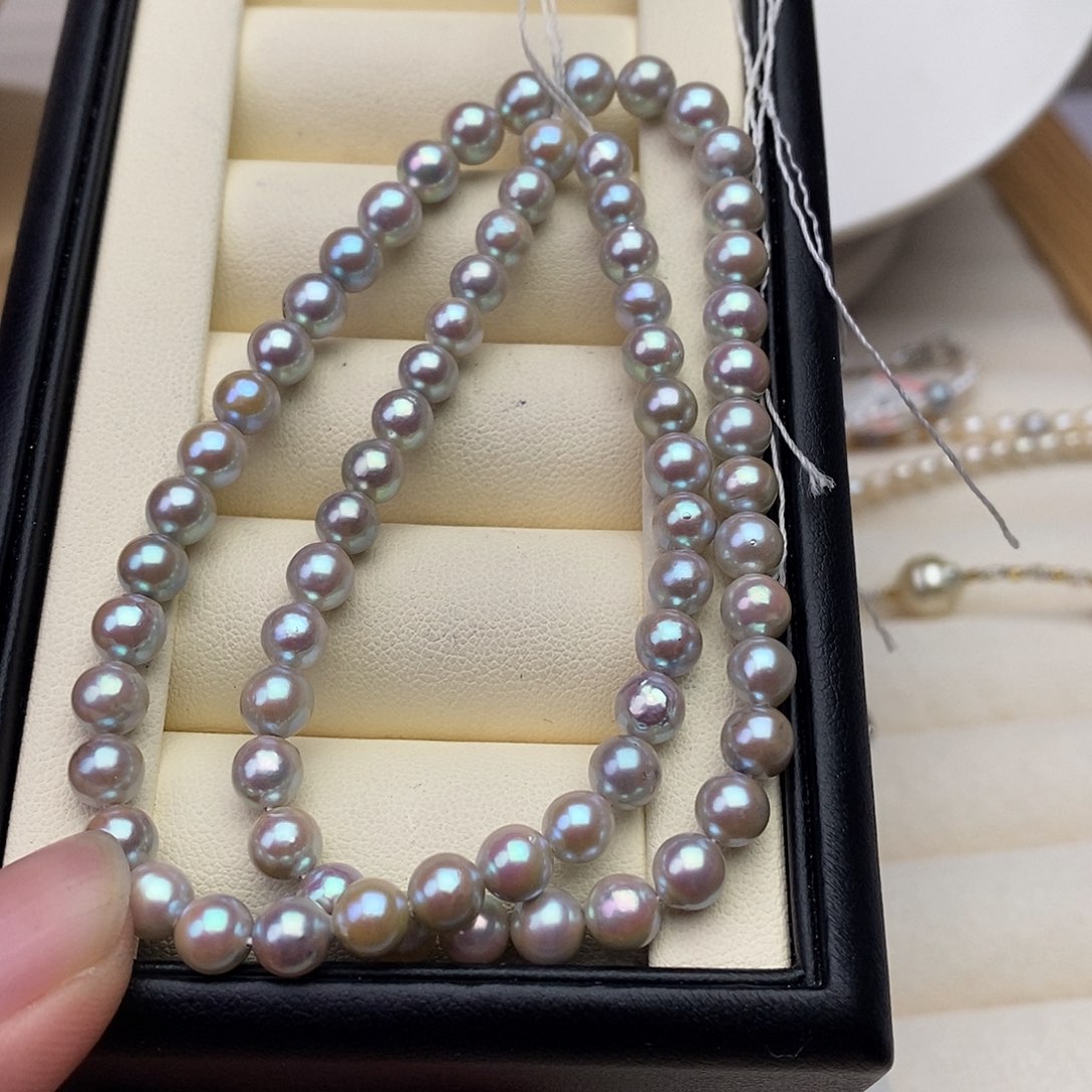 海水珍珠颈饰银S925镶嵌