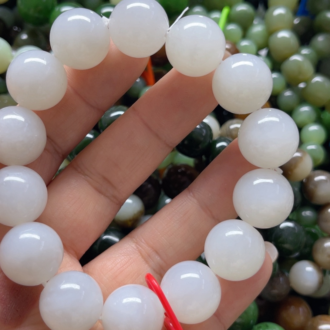 和田玉手链未镶嵌