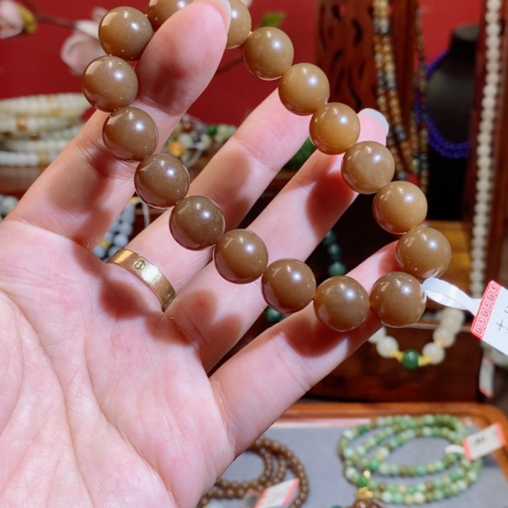 未镶嵌和田玉手链