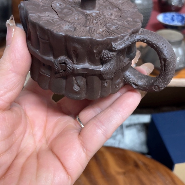 紫砂茶壶笃行不怠行稳致远
