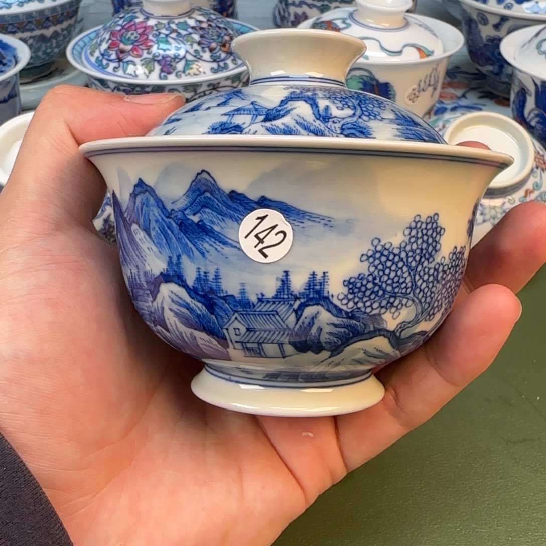 彦祖纯手工手绘茶具142