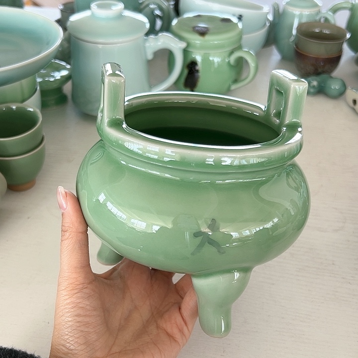 小米茶器龙泉青瓷