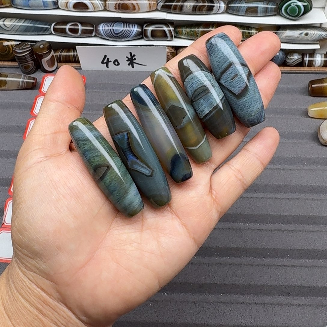 M***Y玛瑙/玉髓合金珠宝半成品