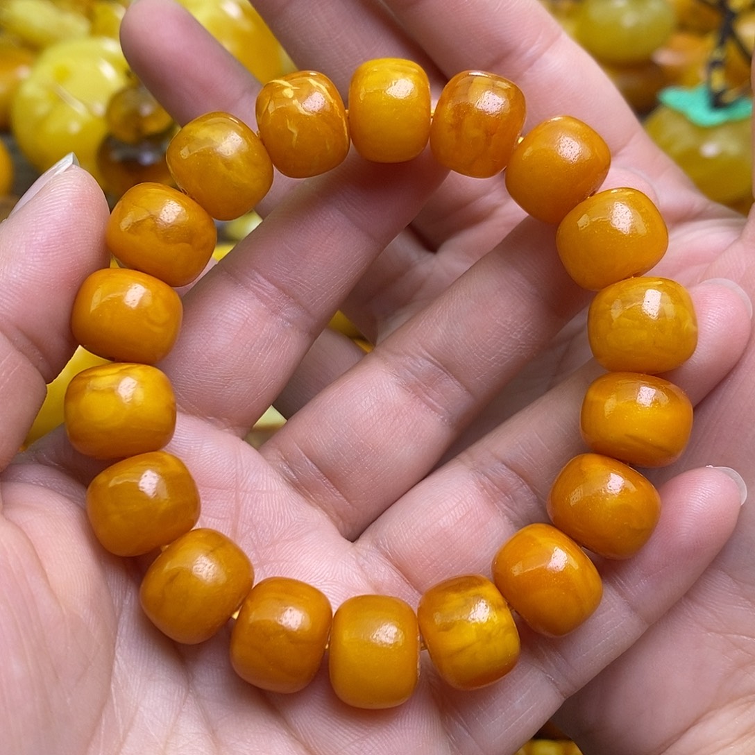 琥珀未镶嵌珠宝奇石