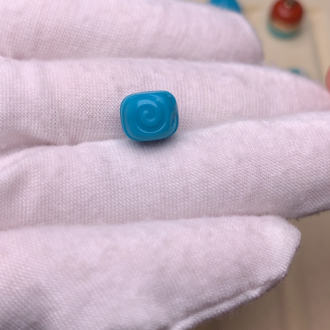 绿松石未镶嵌绿松石博古9.9