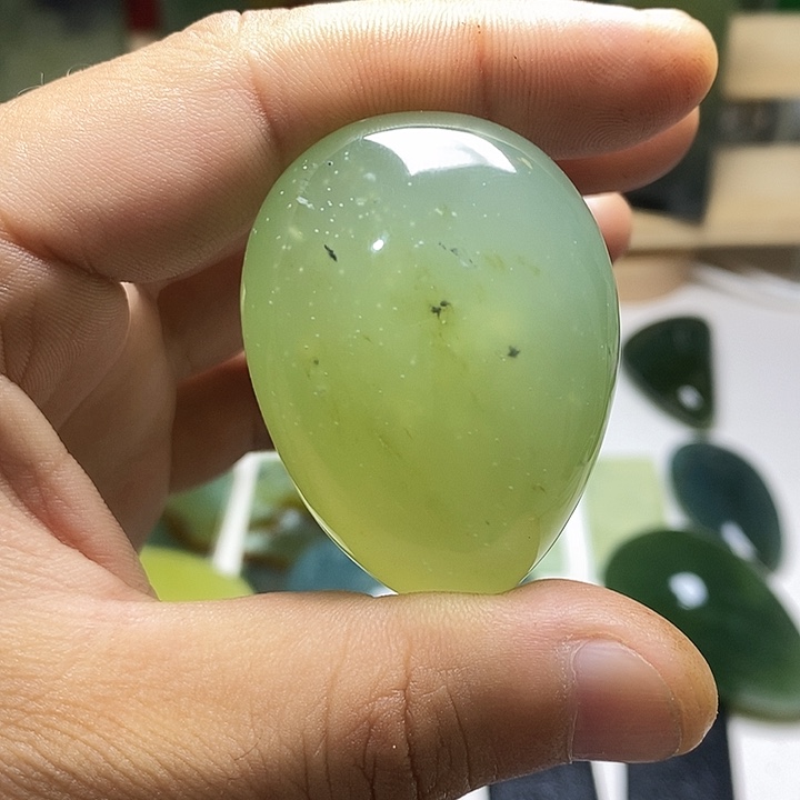 未镶嵌岫玉手把件岫玉