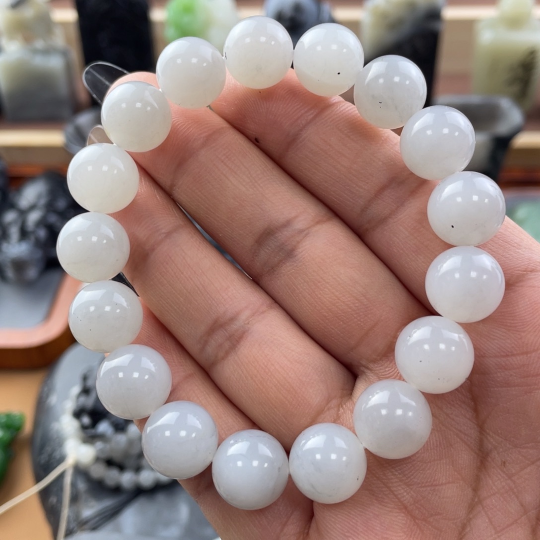 和田玉手链未镶嵌