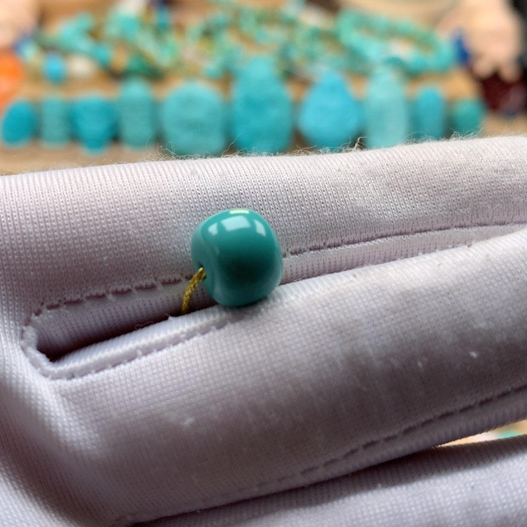 绿松石珠宝奇石未镶嵌阿*.