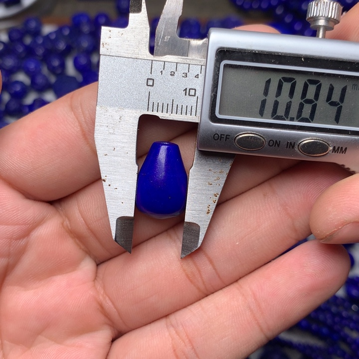 青金石未镶嵌三通