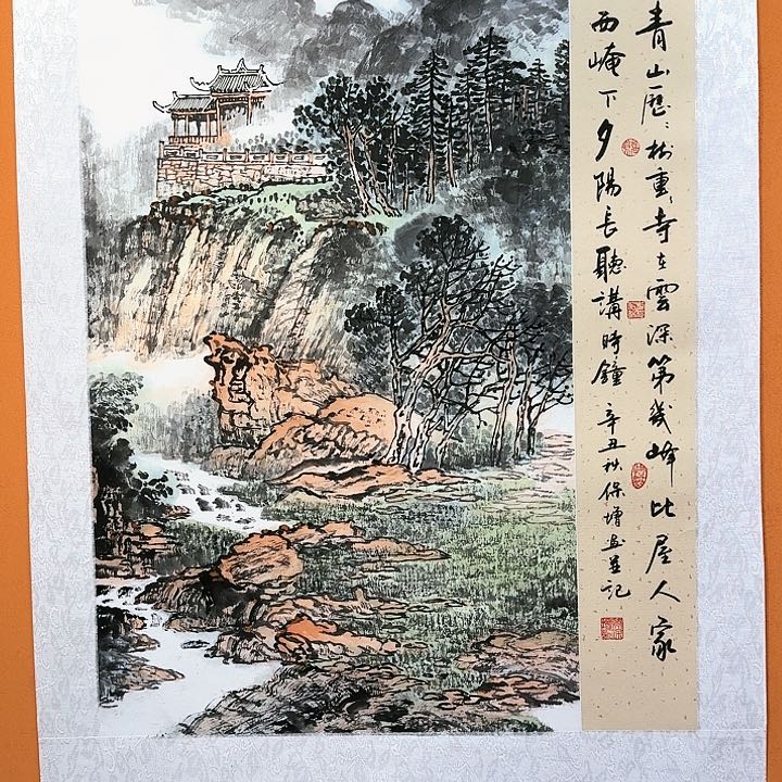 国画书法作品多次参加