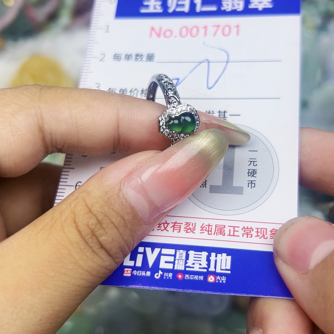 翡翠未镶嵌吊坠(不含链)11