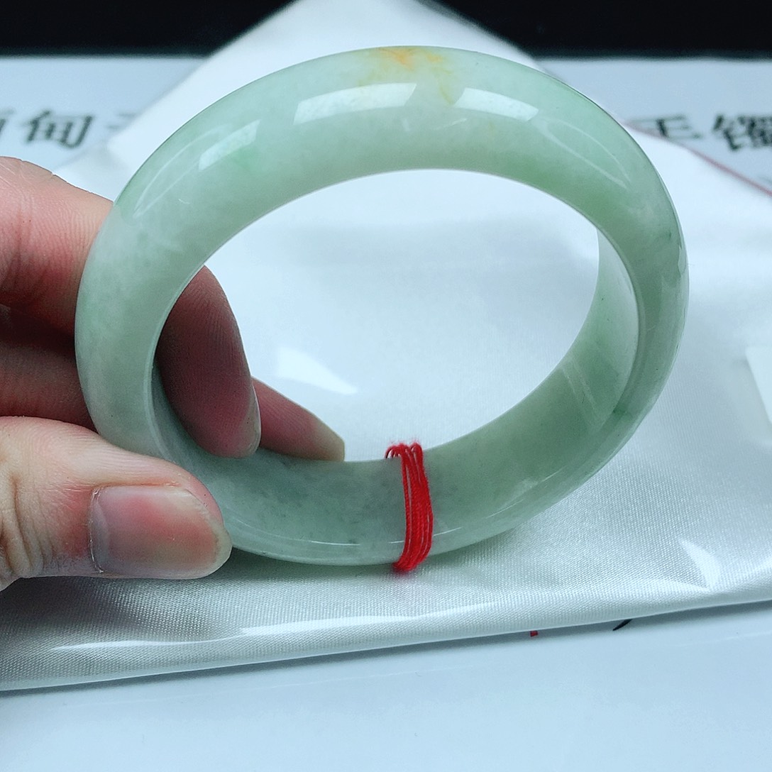 翡翠手镯未镶嵌圈58